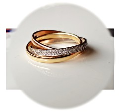 zamówienie ekskluzywny pierścionek z brylantami P. Rafał złoto 585 14K